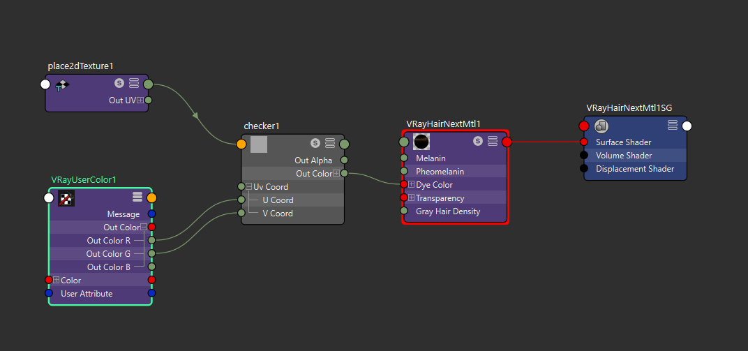 VRay's shading graph